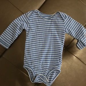 Striped onesie